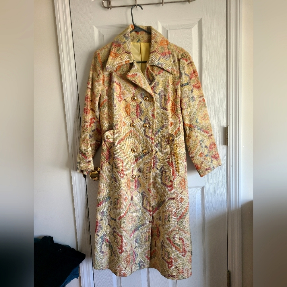 Vintage Tapestry Coat